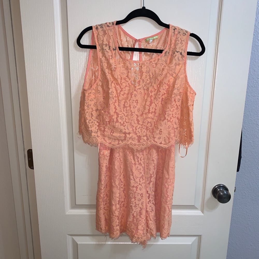 SOLD- Gianni Bini Lace Romper